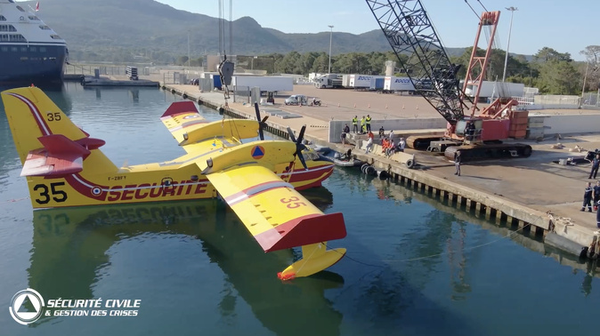 (Images SIS 2A/Sécurité civile) (Images SIS 2A/Sécurité civile)