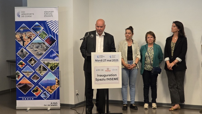 Le Spaziu Inseme ouvre à l’aéroport d’Ajaccio, un accueil pensé pour ceux qui voyagent pour se soigner Le Spaziu Inseme ouvre à l’aéroport d’Ajaccio, un accueil pensé pour ceux qui voyagent pour se soigner