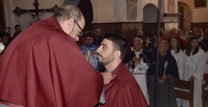 L'intronisation d'un confrère. Clément Franceschi. L'intronisation d'un confrère. Clément Franceschi.