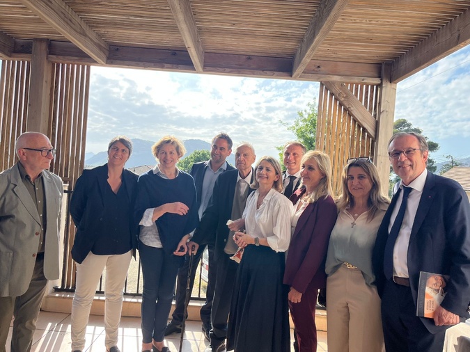 La ministre du tourisme à Patrimonio La ministre du tourisme à Patrimonio