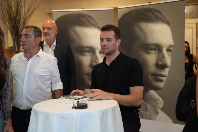 Jordan Bardella, photo Paule Santoni Jordan Bardella, photo Paule Santoni