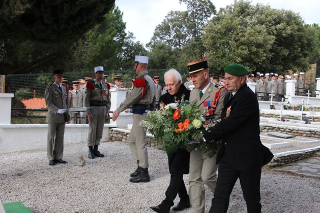 Cérémonie au carré militaire de Calvi à la mémoire des victimes du crash du Mont Garbi en 1982 à Djibouti Cérémonie au carré militaire de Calvi à la mémoire des victimes du crash du Mont Garbi en 1982 à Djibouti