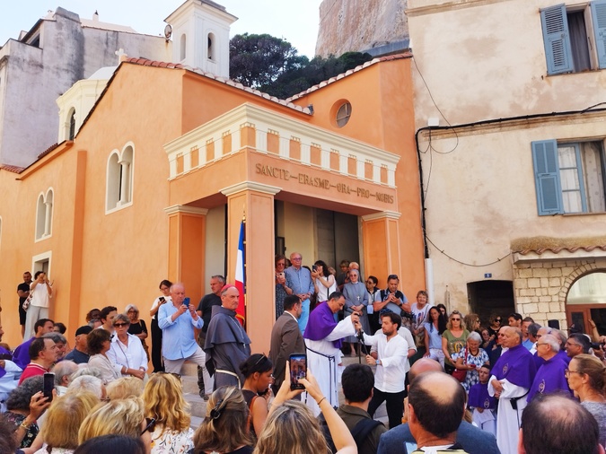 La nouvelle église Saint-Erasme, le jour de l'inauguration des travaux, ce lundi 2 juin 2025. La nouvelle église Saint-Erasme, le jour de l'inauguration des travaux, ce lundi 2 juin 2025.