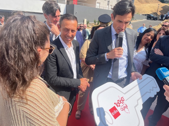 À Ajaccio, Erilia inaugure son 10 000ᵉ logement social en Corse À Ajaccio, Erilia inaugure son 10 000ᵉ logement social en Corse