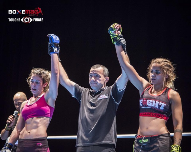 Egalité parfaite entre Maria Casanova (à gauche) et Maguy Berchel Egalité parfaite entre Maria Casanova (à gauche) et Maguy Berchel