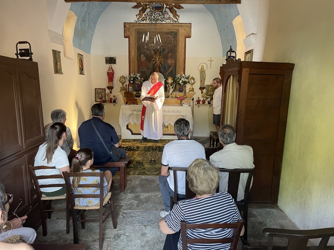 À Sisco, la chapelle Saint'Erasme de Moline retrouve ses fidèles À Sisco, la chapelle Saint'Erasme de Moline retrouve ses fidèles