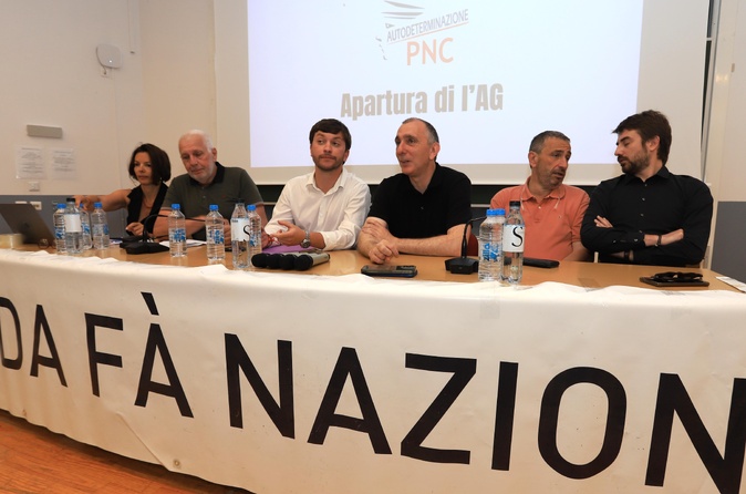 À Corte, le PNC en quête de renouveau politique, prône un "riacquistu naziunale" À Corte, le PNC en quête de renouveau politique, prône un "riacquistu naziunale"