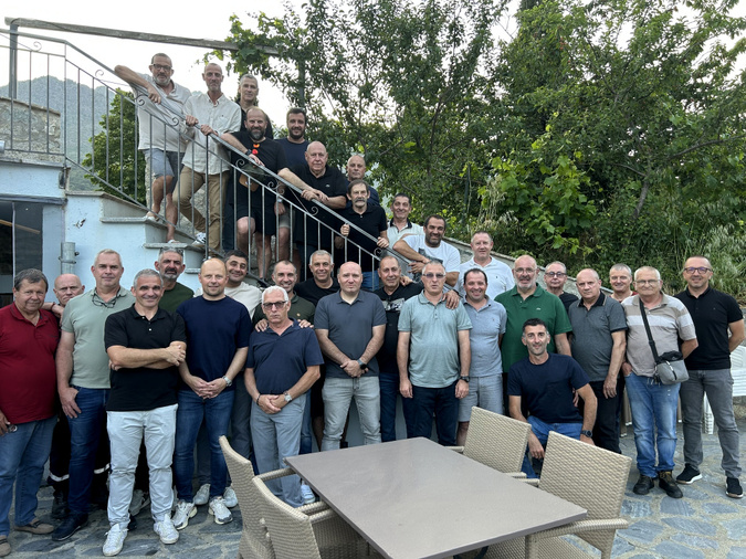 Corte : Les anciens pompiers réunis autour d’un repas Corte : Les anciens pompiers réunis autour d’un repas
