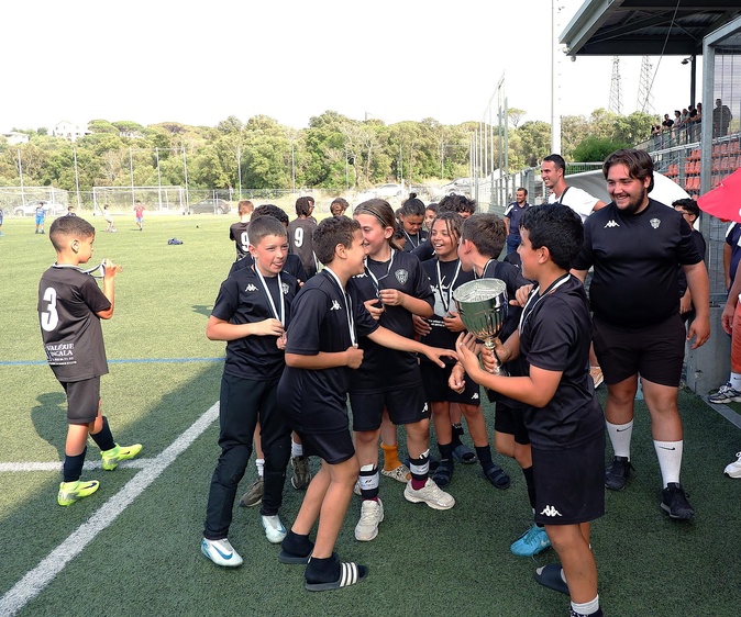Porto-Vecchio - L'ASPV en Elite et Corte en Honneur victorieux du tournoi de la Pentecôte Porto-Vecchio - L'ASPV en Elite et Corte en Honneur victorieux du tournoi de la Pentecôte