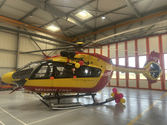 Un nouvel hélicoptère pour la sécurité civile de Haute-Corse