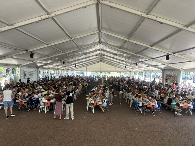 Bastia : 2 000 élèves réunis pour le championnat scolaire d’échecs de Haute-Corse Bastia : 2 000 élèves réunis pour le championnat scolaire d’échecs de Haute-Corse