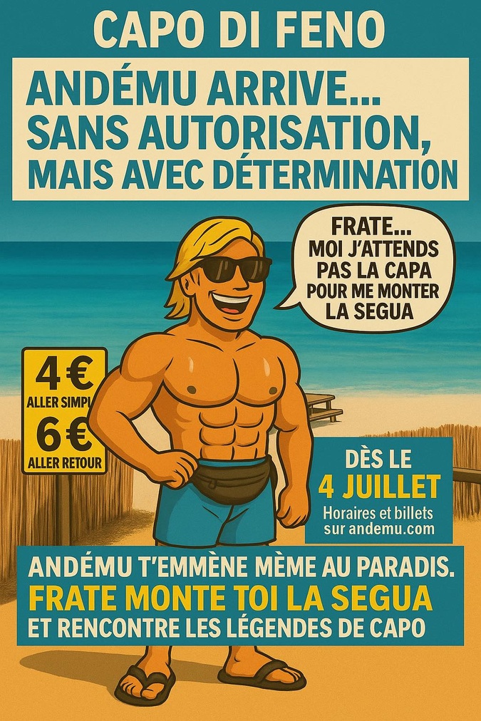 Navette entre Ajaccio et Capo di Feno : le "non" de la Capa à la société privée "Andemu"… Navette entre Ajaccio et Capo di Feno : le "non" de la Capa à la société privée "Andemu"…