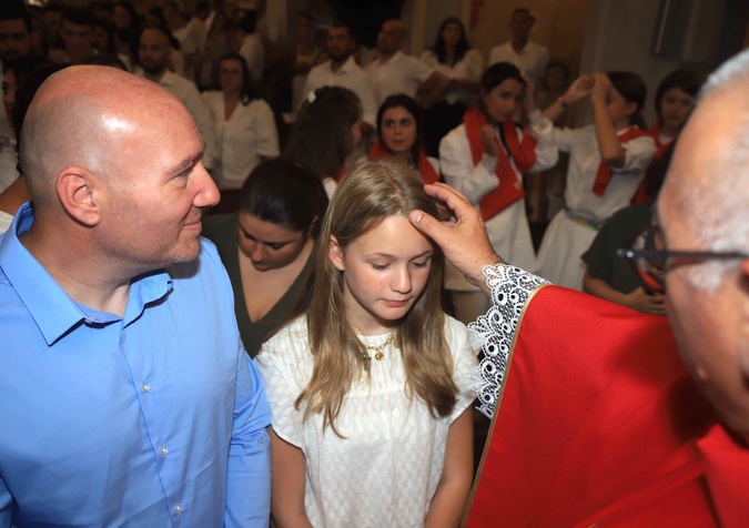 Corte - 52 confirmands à l’église de l’Annonciation Corte - 52 confirmands à l’église de l’Annonciation