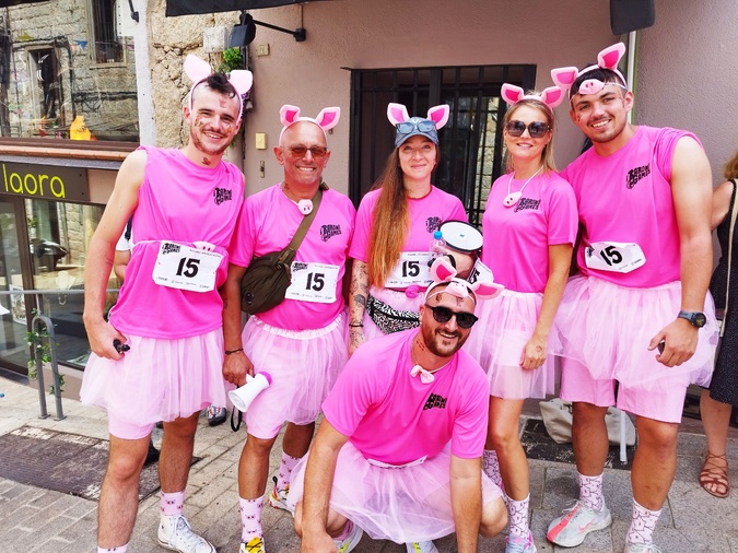 L'équipe d'U Porcu Prisuttu Gang. L'équipe d'U Porcu Prisuttu Gang.