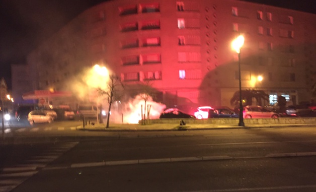 Après-match de Reims : Incidents devant le commissariat de Bastia Après-match de Reims : Incidents devant le commissariat de Bastia