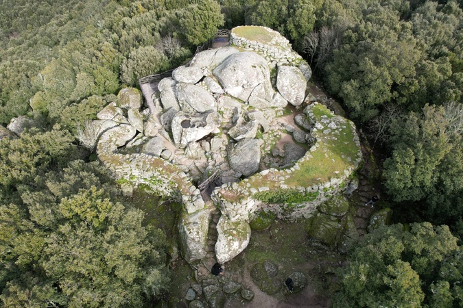 Le Casteddu de Cucuruzzu à Livia dans l'Alta Rocca.