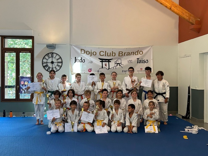 une belle saison pour le Dojo Club Brando une belle saison pour le Dojo Club Brando