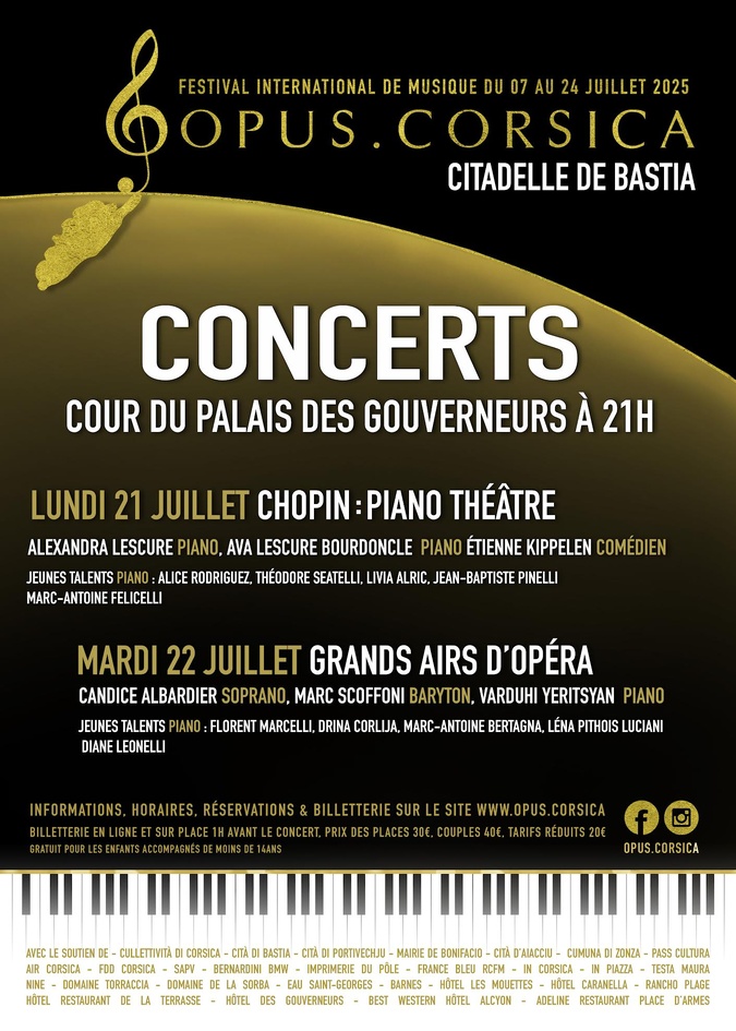 Opus Corsica 2025 : la musique classique en itinérance dans toute l’île