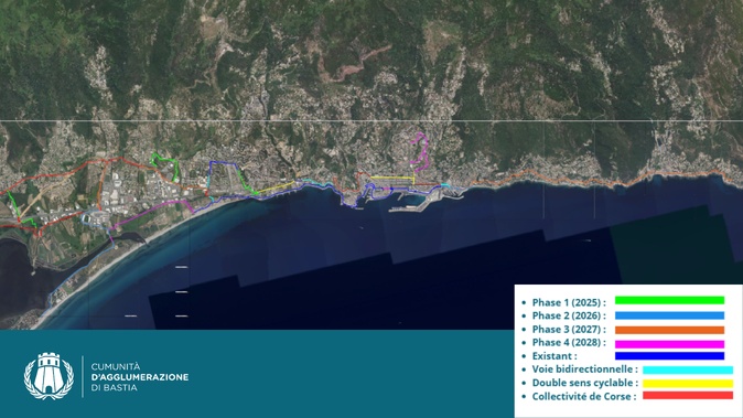 Aménagement voies douces communauté d'agglomération de Bastia Aménagement voies douces communauté d'agglomération de Bastia