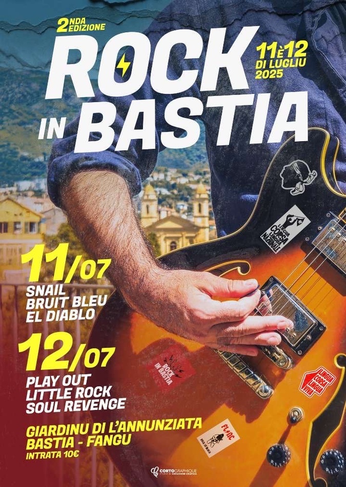 Le festival Rock in Bastia revient pour une deuxième édition Le festival Rock in Bastia revient pour une deuxième édition