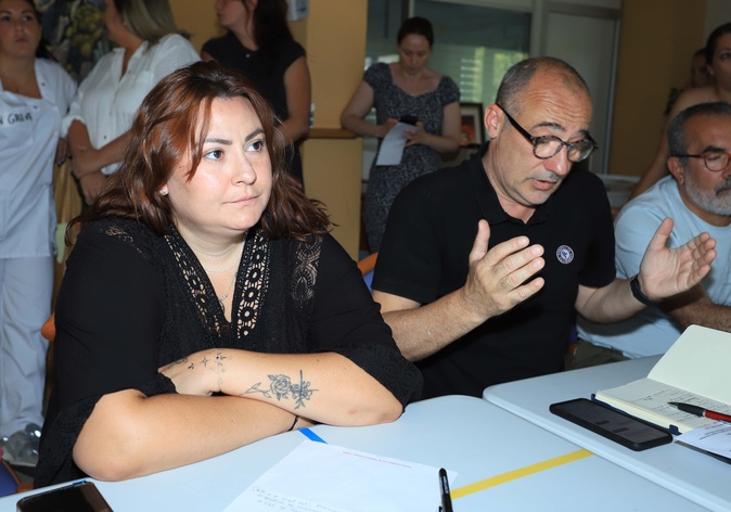 Mélanie Guglielmi, déléguée CGT du personnel du Serenu. (Photo Mario Grazi) Mélanie Guglielmi, déléguée CGT du personnel du Serenu. (Photo Mario Grazi)