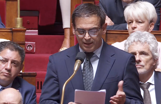 (Photo : Capture d'écran Assemblée nationale) (Photo : Capture d'écran Assemblée nationale)