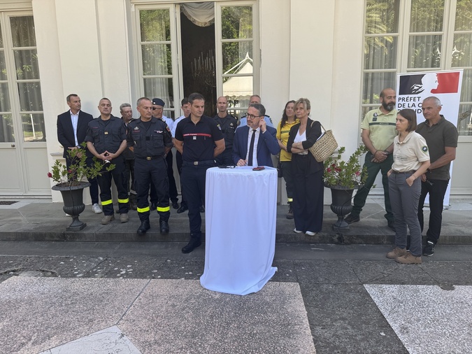 En Corse-du-Sud, la campagne feux de forêt lancée après un début de saison sous tension En Corse-du-Sud, la campagne feux de forêt lancée après un début de saison sous tension
