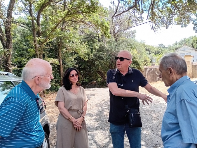 A Morsiglia avec Carine Balli, Jean-Christophe Liccia et Francis Beretti A Morsiglia avec Carine Balli, Jean-Christophe Liccia et Francis Beretti