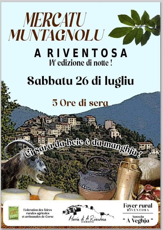 Riventosa : le Mercatu Muntagnolu revient pour sa 14e édition