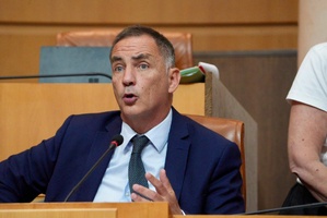 Gilles Simeoni. Crédit photo Paule Santoni. Gilles Simeoni. Crédit photo Paule Santoni.