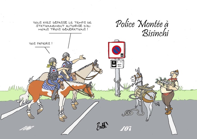 Une brigade de gendarmerie équestre déployée en Haute-Corse pour l’été