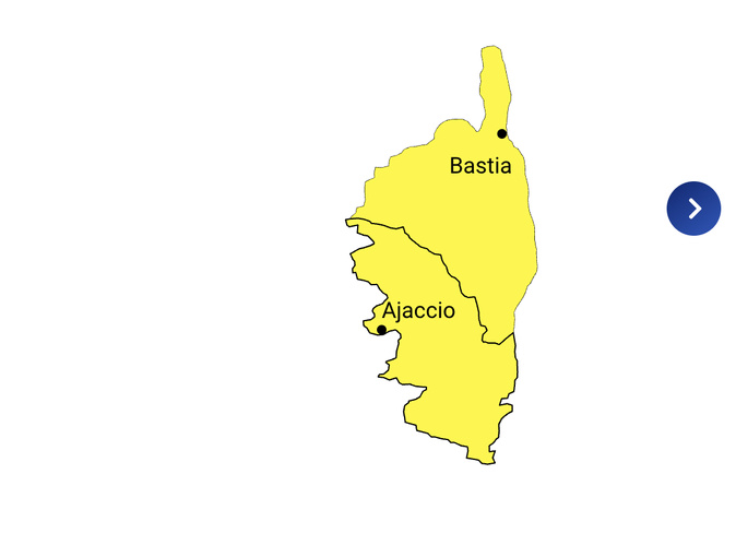 Orages : la Corse placée en vigilance jaune ce lundi Orages : la Corse placée en vigilance jaune ce lundi