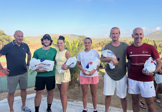 Tennis : Cavallini-Négrel, Brissart et Petit vainqueurs à Pianottoli Tennis : Cavallini-Négrel, Brissart et Petit vainqueurs à Pianottoli