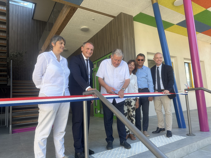 La commune de Saint-Florent a inauguré ce mardi l'extension de son école La commune de Saint-Florent a inauguré ce mardi l'extension de son école