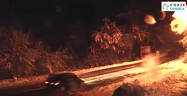 Mauvais temps : Le col de Vizzavona bloqué avant d'être réouvert Mauvais temps : Le col de Vizzavona bloqué avant d'être réouvert