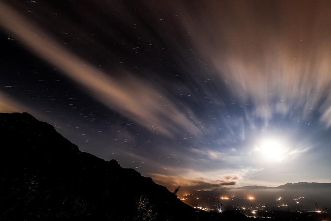 A màghjina :  A Notte di e Stelle à a Bocca di Teghime