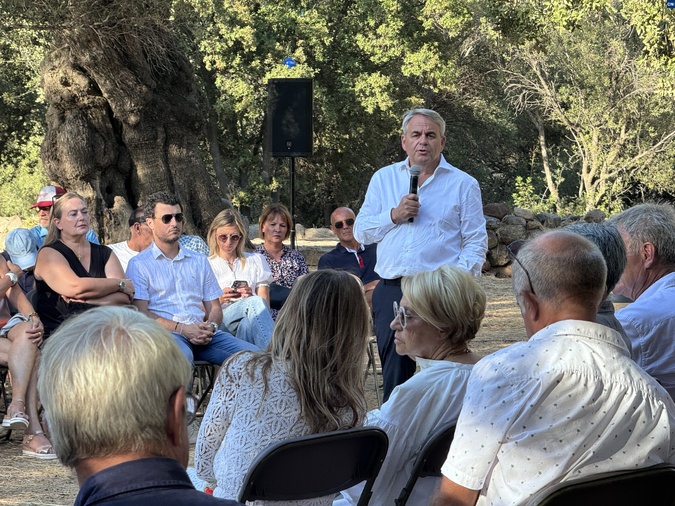 Xavier Bertrand à Lumio : « Les Corses doivent se prononcer sur l’autonomie » Xavier Bertrand à Lumio : « Les Corses doivent se prononcer sur l’autonomie »