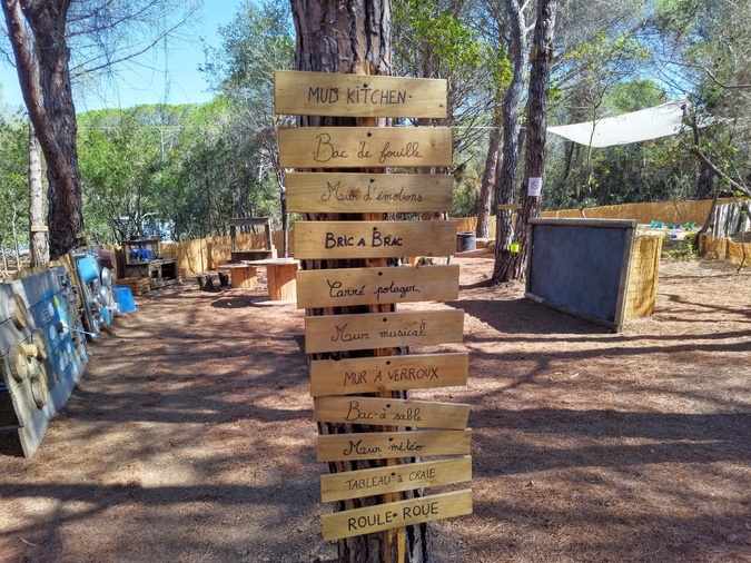 L'espace atelier sensoriel. L'espace atelier sensoriel.