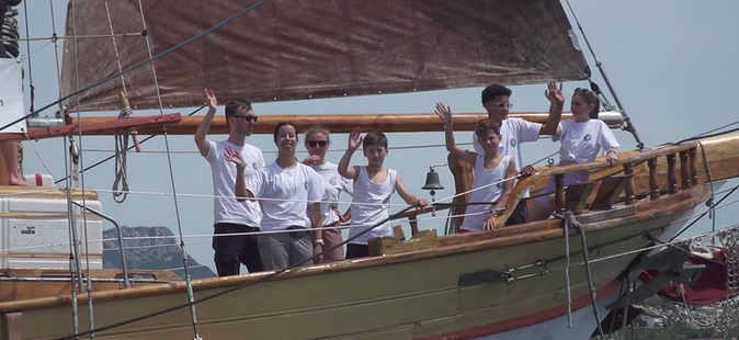 "Les Matelots de la Vie" découvrent la côte occidentale de l'île (photo association Matelots de la Vie"