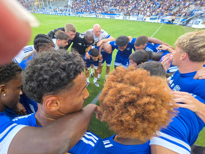 Furiani : l'avant-match Sporting- Pau en images