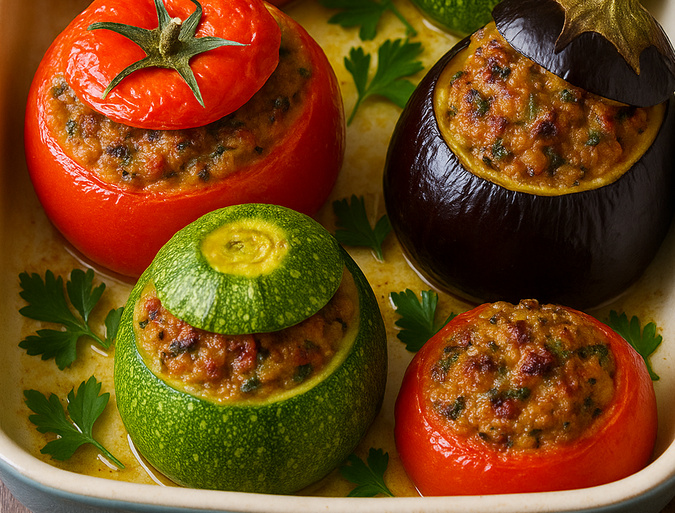 À table : U piattu di l'ortu