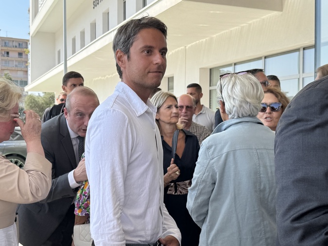 À Ajaccio, Gabriel Attal défend à nouveau le processus d'autonomie de la Corse À Ajaccio, Gabriel Attal défend à nouveau le processus d'autonomie de la Corse
