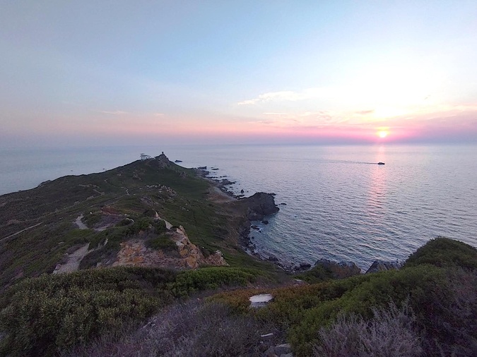 A màghjina : sfumature di sera nant’à I Sanguinarii