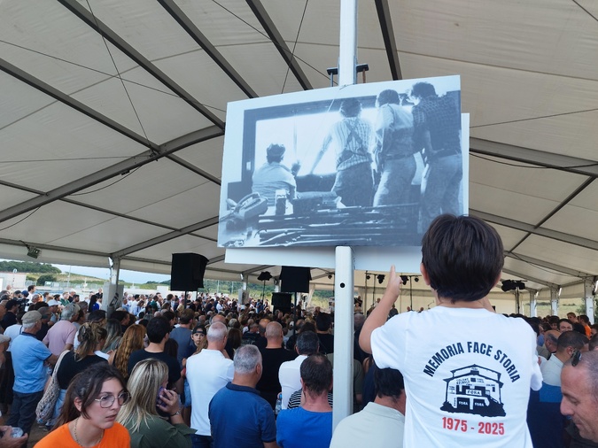 Toutes les générations de Corses étaient réunies, ce vendredi à Aleria.