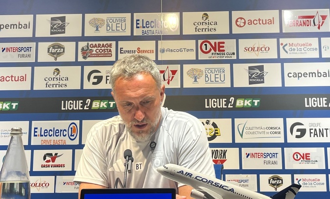 SC Bastia (Benoît Tavenot) : « Il faut vite trouver les leviers pour démarrer notre saison »