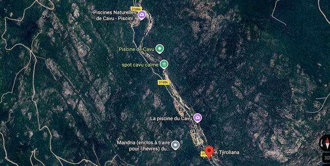 Zonza : interdiction temporaire de baignade dans le Cavu