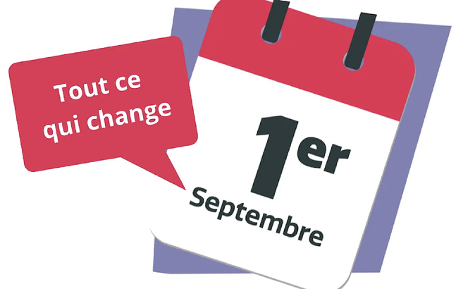 Tout ce qui change le septembre 2025 Tout ce qui change le septembre 2025