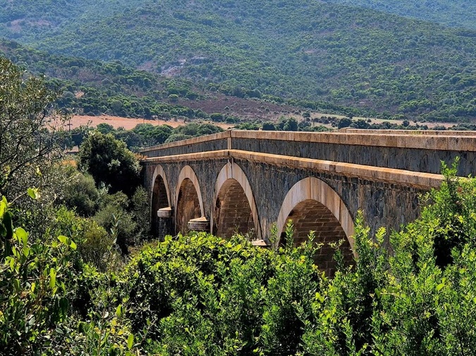 A màghjina - Ponte di e cinque arche in Galeria