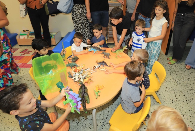 Corte - Première rentrée de l’école immersive en maternelle