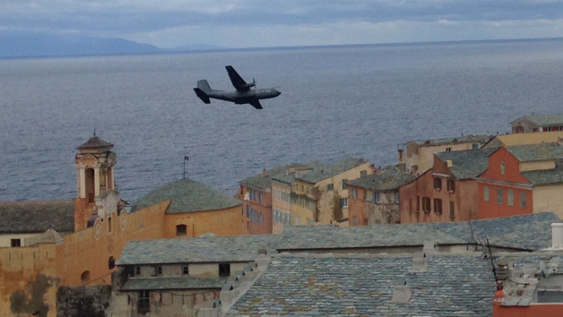 Bastia : Vol au-dessus du clocher di Santa Maria